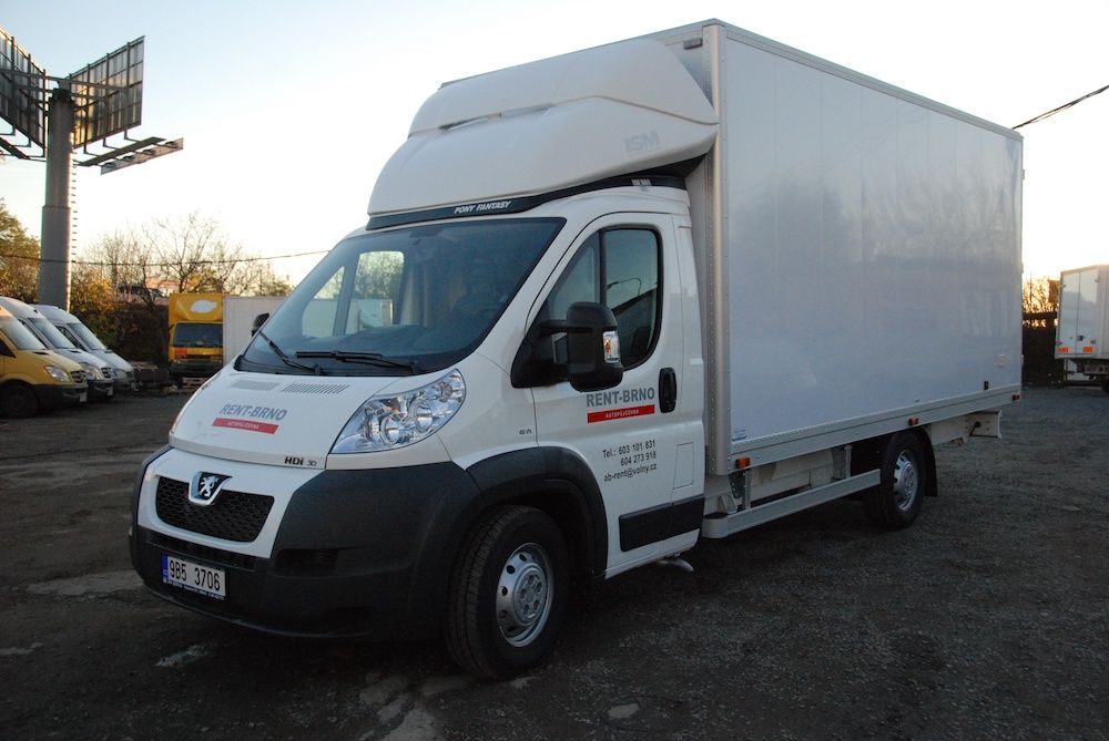 PEUGEOT BOXER SKŘÍŇ 10 PALET